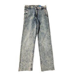 French Connection FCUK Acid Wash Straight Baggy Jeans Womens 28x28 Y2K Retro‎